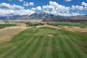 Rising Sun 15th Green Aerial